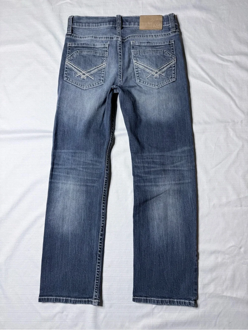 Cody James Jeans Mens 29  Denim Western Cowboy Straight Leg Embroidered